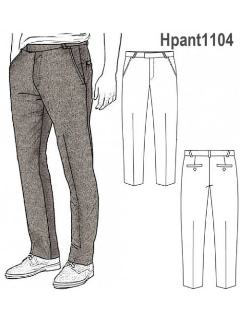 PANTALON CLASICO HOMBRE 1104