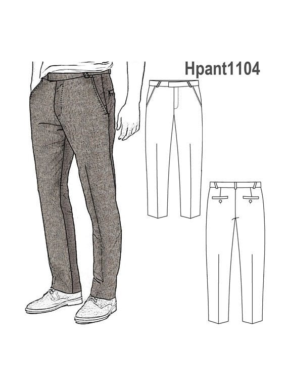PANTALON CLASICO HOMBRE 1104