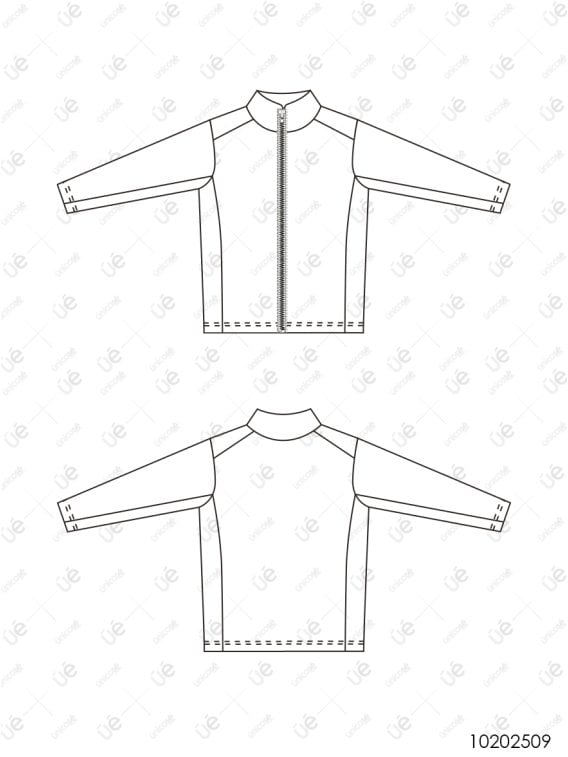 MOLDE DEPORTE CHAQUETA CORTES 2509