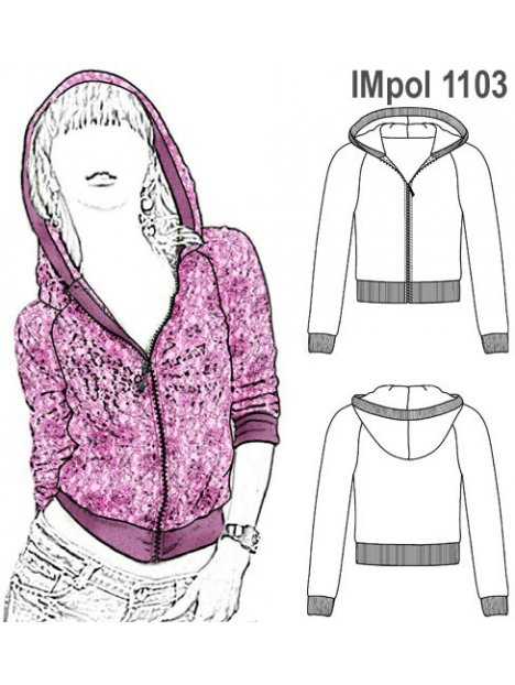 POLERON CORTO MUJER 1103