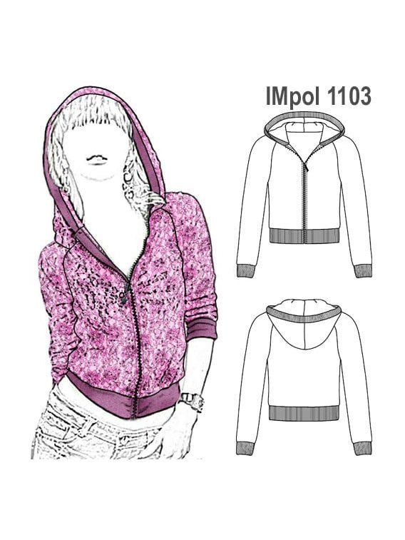 POLERON CORTO MUJER 1103