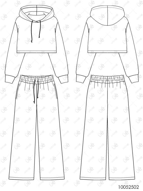 MOLDE BUZO URBANO MUJER 2502