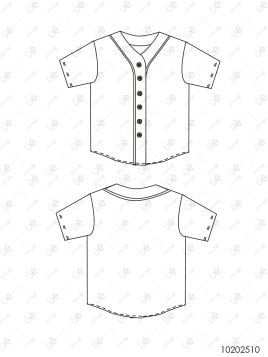 DEPORTE CAMISA BASEBALL MUJER 2510