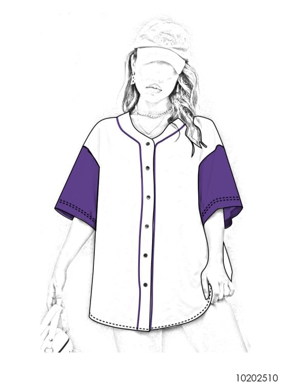 DEPORTE CAMISA BASEBALL MUJER 2510