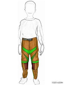 MOLDE DEPORTE PANTALON MOTOCROSS 1620IN