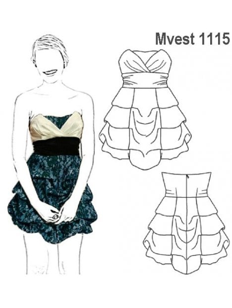 VESTIDO FALDA