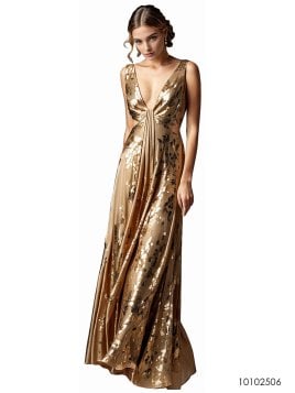 MOLDE VESTIDO LARGO MUJER 2506