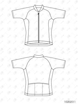 MOLDE DEPORTE TRICOTA CICLISMO 2511