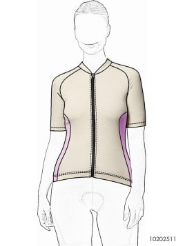 MOLDE DEPORTE TRICOTA CICLISMO 2511