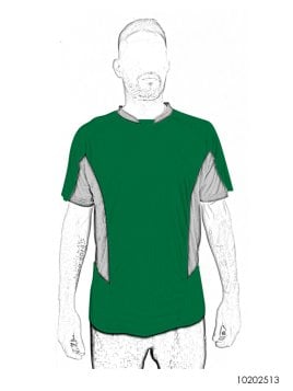 MOLDE DEPORTE CAMISETA RAGLAN 2513