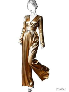 MOLDE ENTERITO FIESTA MUJER 2501