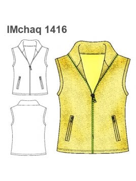 CHAQUETA NIÑA SPORT SIN MANGAS