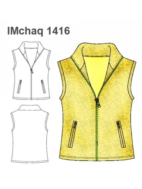 CHAQUETA NIÑA SPORT SIN MANGAS