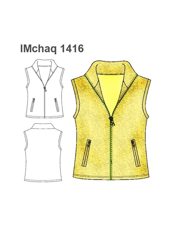 CHAQUETA NIÑA SPORT SIN MANGAS