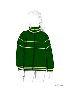 MOLDE ESCOLAR CHAQUETA 2507