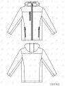 MOLDE CHAQUETA CAMPERA CIERRES IHchaq 1423