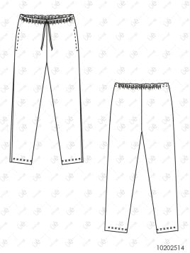 MOLDE DEPORTE PANTALON URBANO 2514