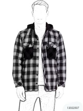 MOLDE CAMISA CAMISACO HOMBRE 2507