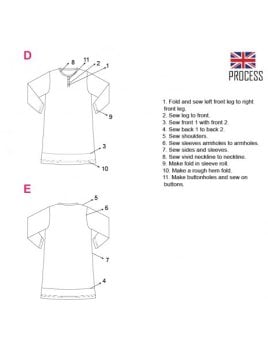 MOLDE PIJAMA 1 PIEZA MUJER 2023