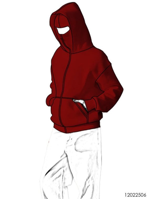 MOLDE POLERON CON BALACLAVA HOMBRE 2506