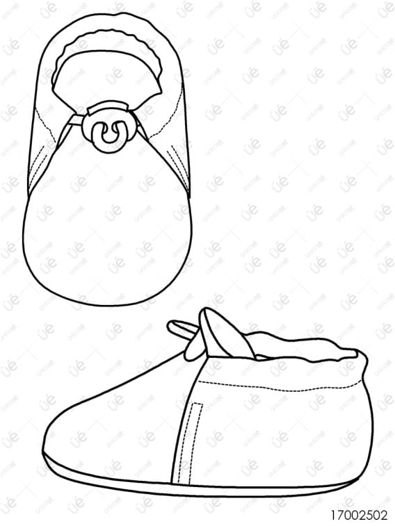 MOLDES BOTINES DE BEBE ACC 2502