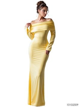 MOLDE VESTIDO LARGO MUJER 2509