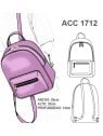 MINI MOCHILA BASICA DE 25x32CMS