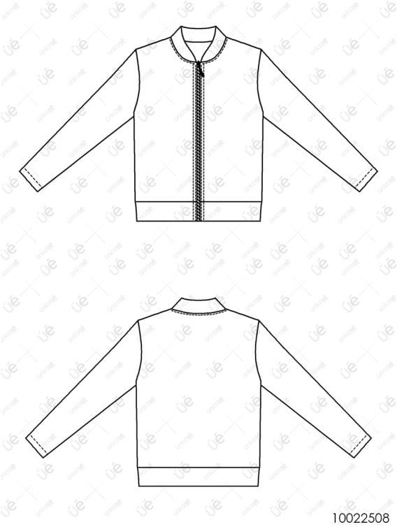 MOLDE CHAQUETA BOMBER MUJER 2508