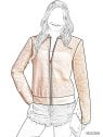 MOLDE CHAQUETA BOMBER MUJER 2508