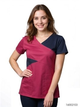 MOLDE BLUSA SANITARIA MUJER 2103