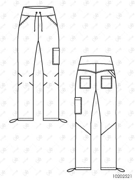 DEPORTE PANTALON TREKKING  2521