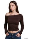 MOLDE TOP ASIMETRICO MUJER 2503