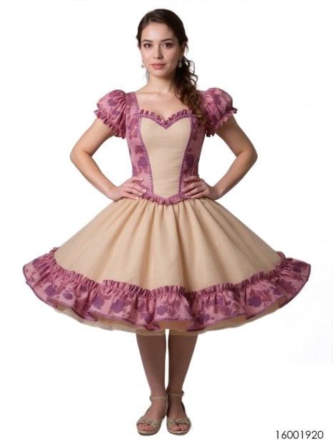 Huasa Elegante Vestido De Huasa Talla Xl Vestido Huasa Chinita