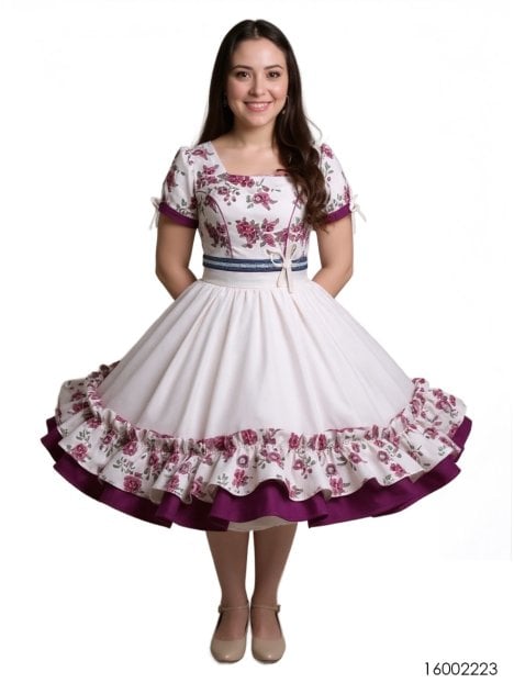 MOLDE VESTIDO HUASA RT 2223