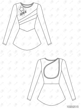 MOLDE DEPORTE MALLA PATIN 2515