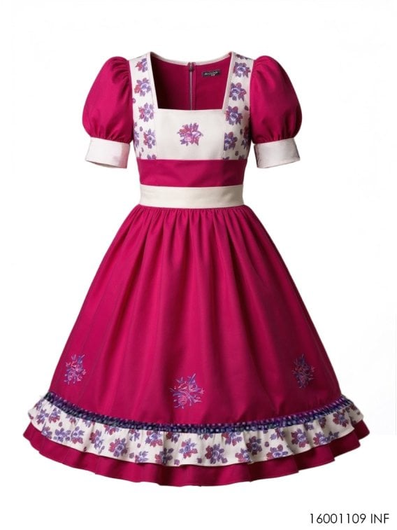 VESTIDO HUASA INFANTIL RT 1109