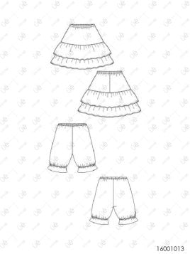 BOMBACHA Y FALDON CAPORAL RT 1013