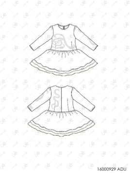 VESTIDO CAPORAL ADULTO RT 0929