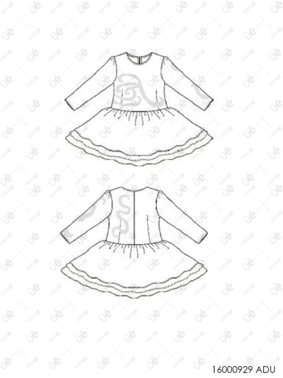 VESTIDO CAPORAL ADULTO RT 0929