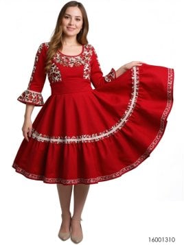 VESTIDO DE HUASA RT 1310