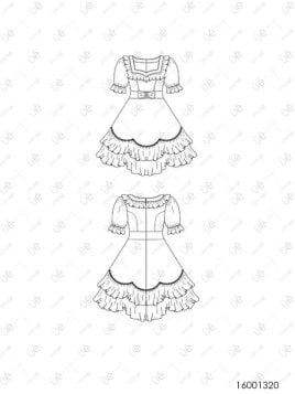 VESTIDO DE HUASA RT 1320