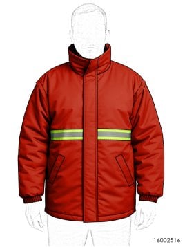 MOLDE TRABAJO PARKA HOMBRE 2516