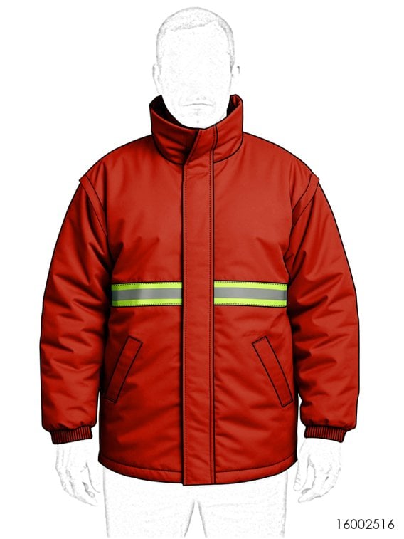 MOLDE TRABAJO PARKA HOMBRE 2516