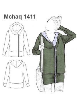 CHAQUETA MUJER SPORT LARGA