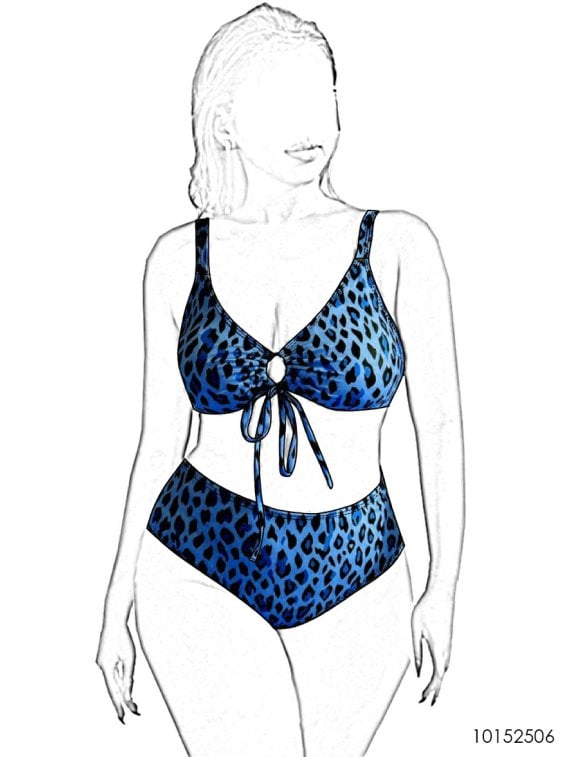 MOLDE TRAJE DE BAÑO 2 PIEZAS LESS MUJER 2506