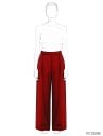 MOLDE PANTALON PALAZZO MUJER 2508