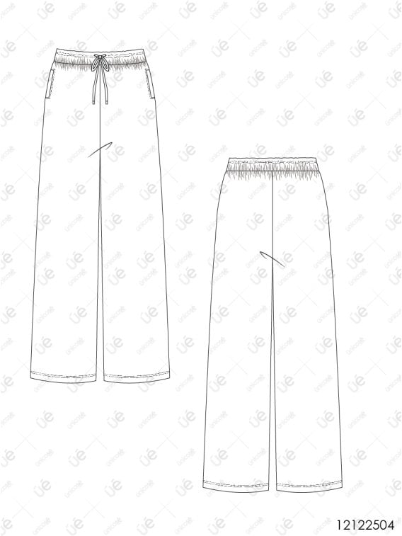 MOLDE PANTALON JOGGER BAGGY HOMBRE 2504