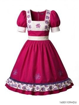 VESTIDO HUASA ADULTO RT 1109