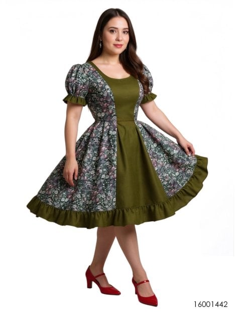 MOLDE VESTIDO HUASA RT 1442