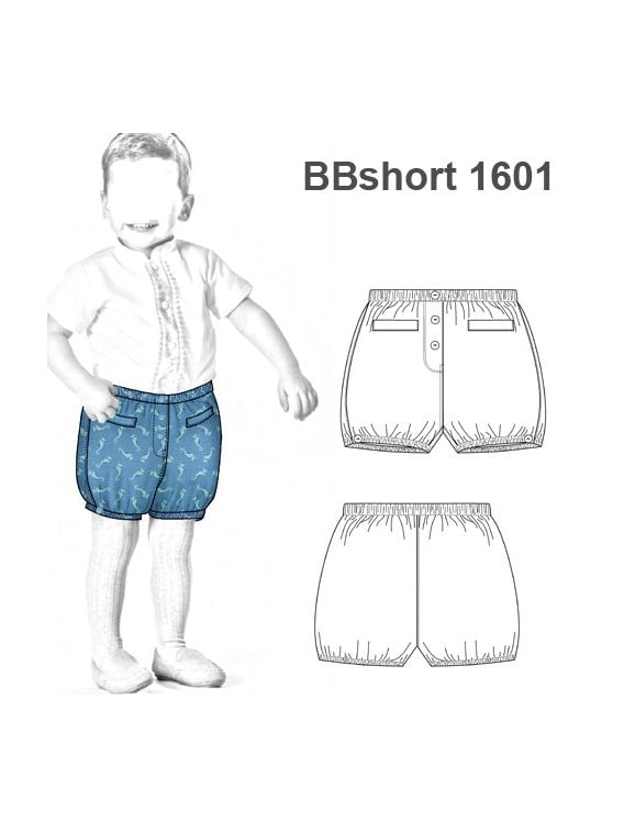 SHORT BOMBACHO BEBE 1601